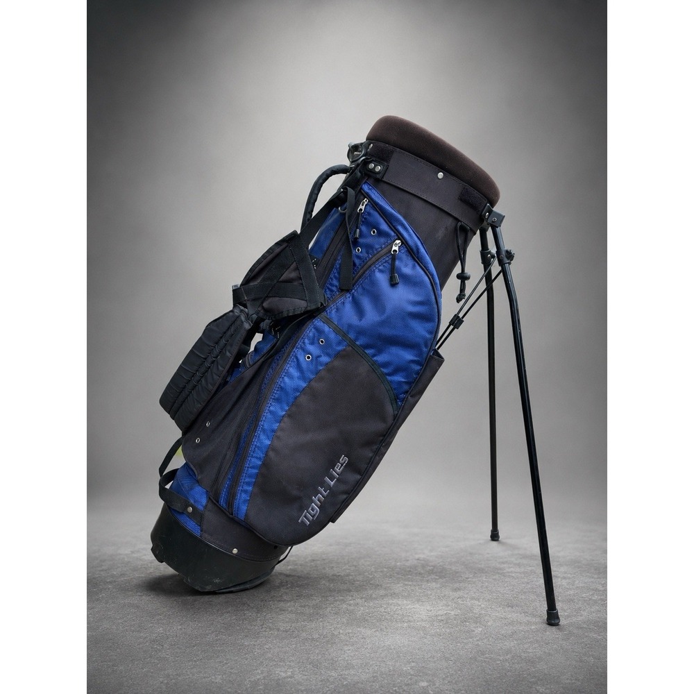 Adams Tight Lies Golf Stand Carry Bag Blue Black Lightweight Dual Strap